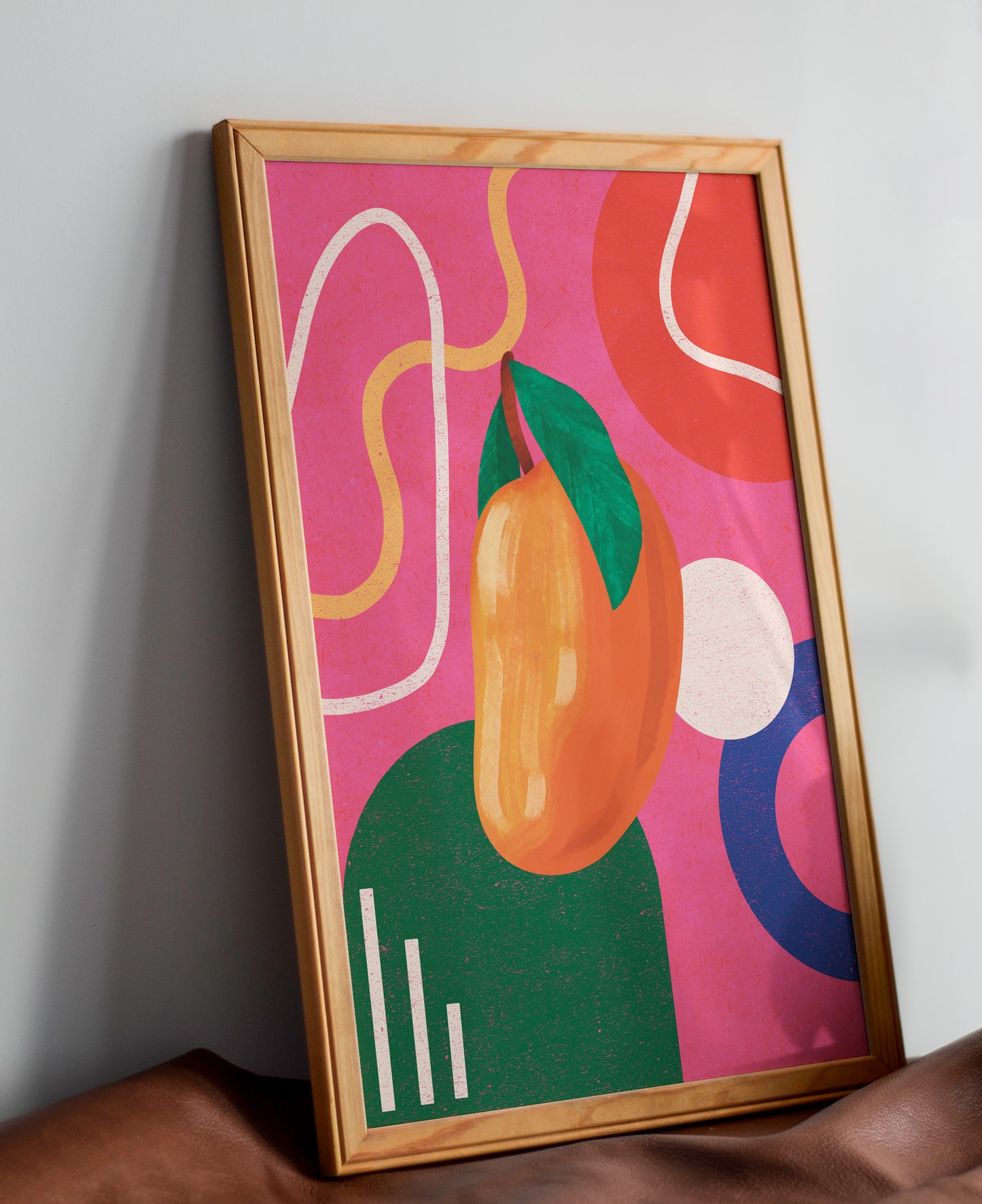 Abstract Aam (Mango)