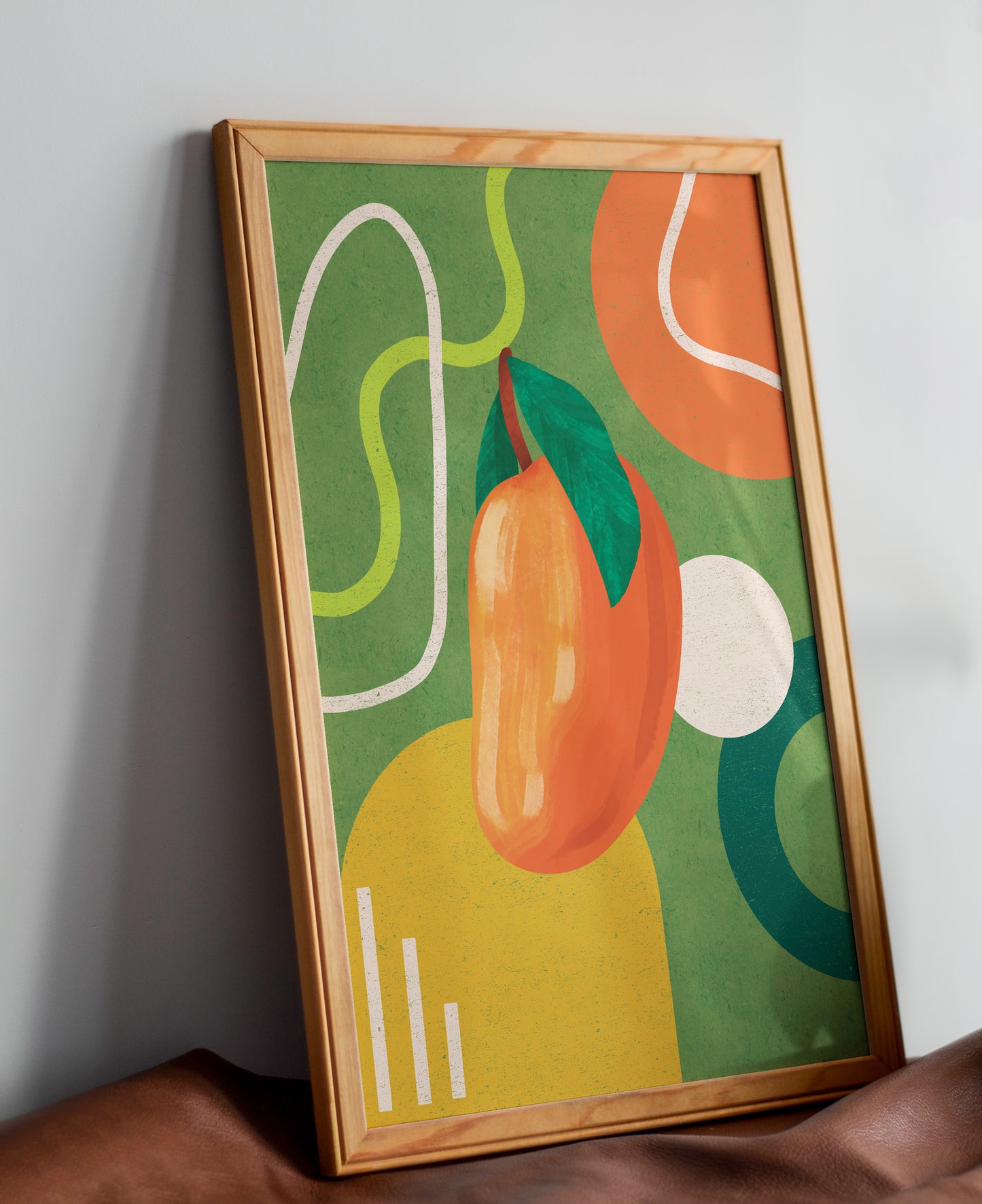 Abstract Aam (Mango)
