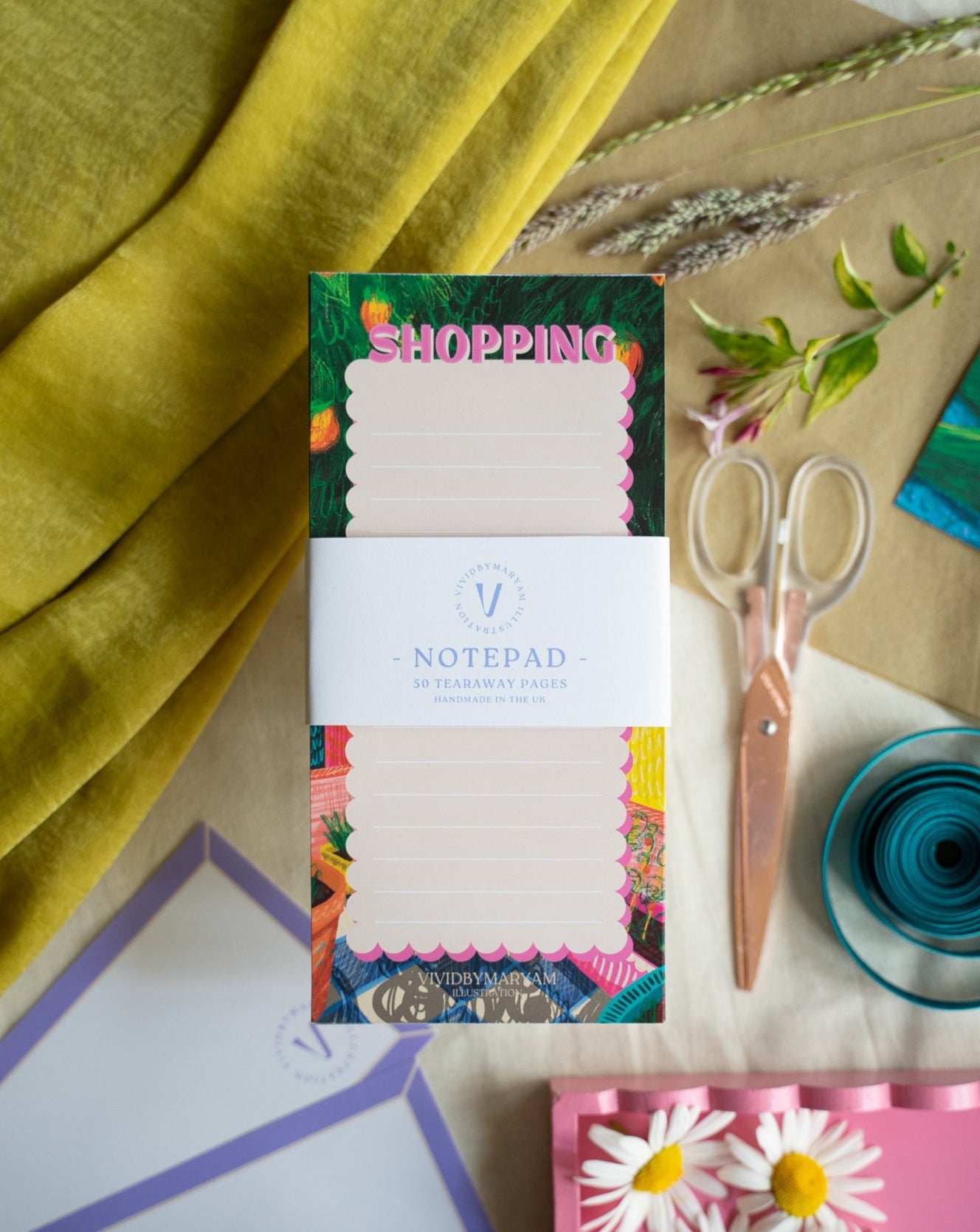 'Shopping' List Memo Notepad