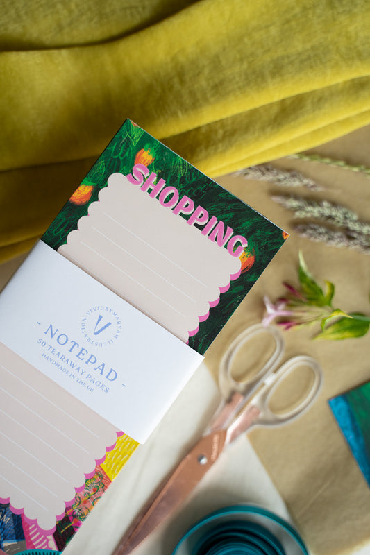 'Shopping' List Memo Notepad