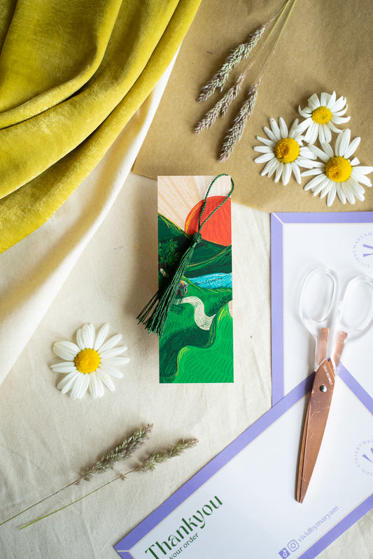 'Winding Valley' Bookmark
