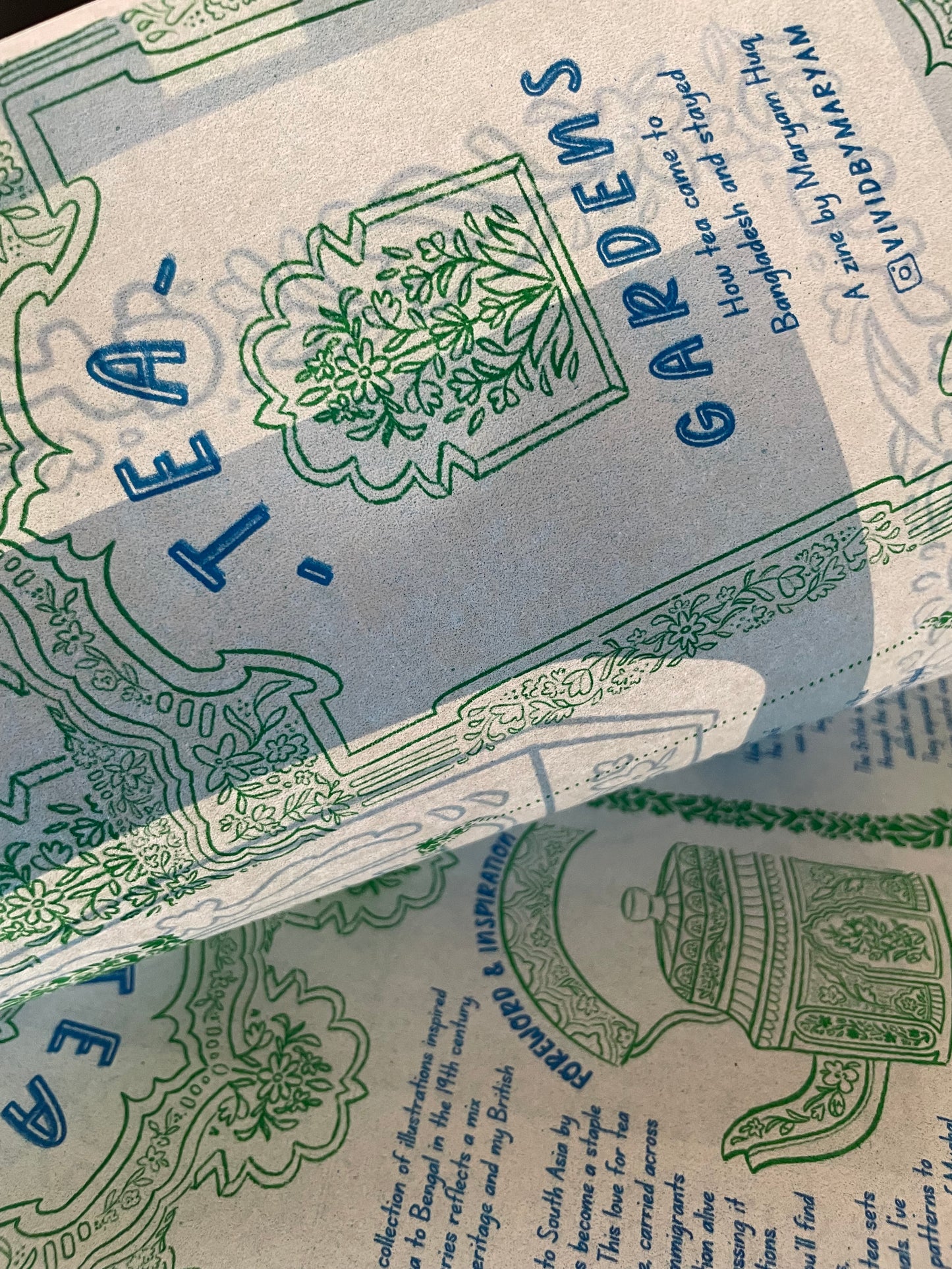 Tea Gardens Zine