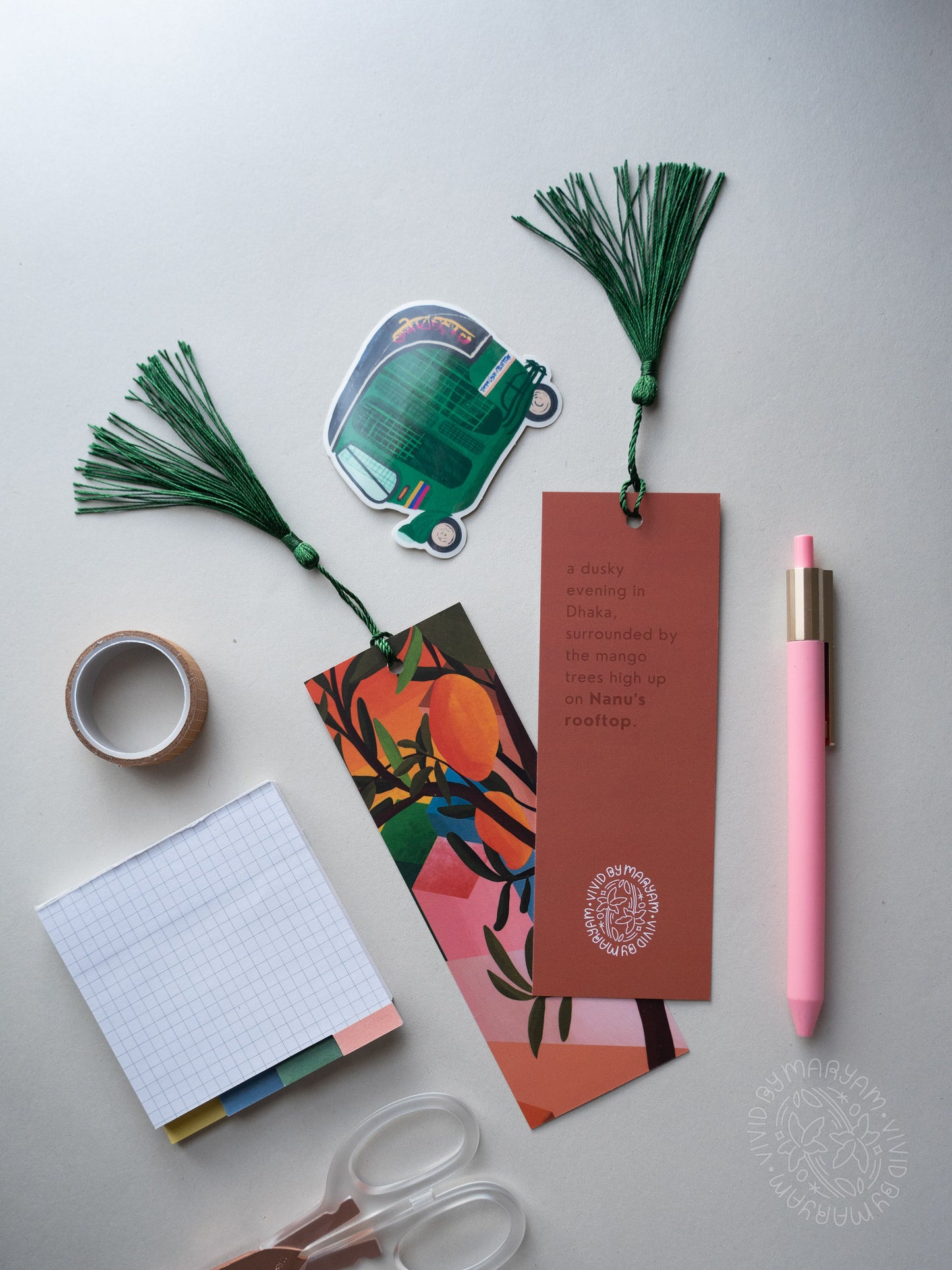Last Chance - Bookmarks with Tassel