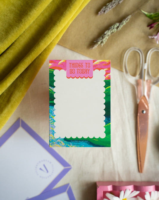 'Things to Do Today' Memo Notepad