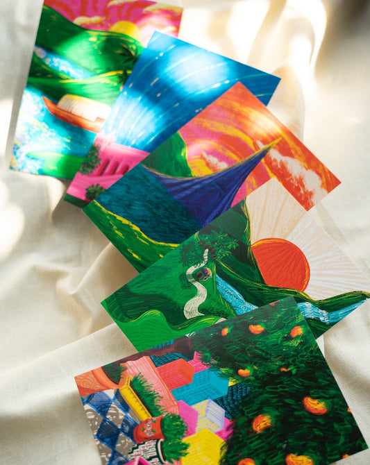 'This is Home' Postcard Set of 5