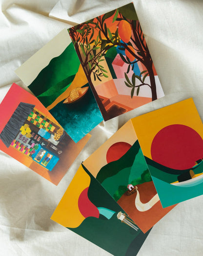 'The Originals' Postcard Set of 6