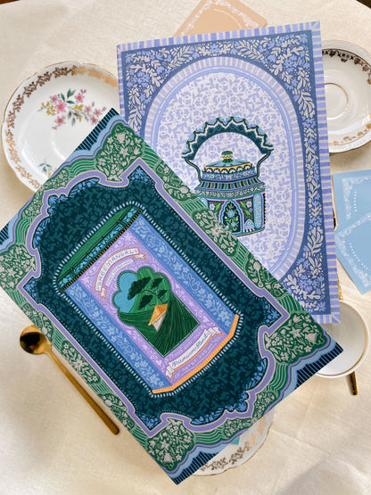 Set of 3 | Tea Gardens A5 Notebooks (Lined/Plain)