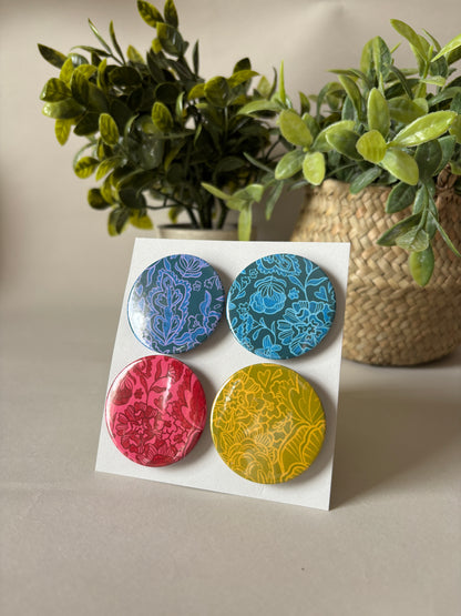 'Euphoria' - Fridge Magnets | Set of 4