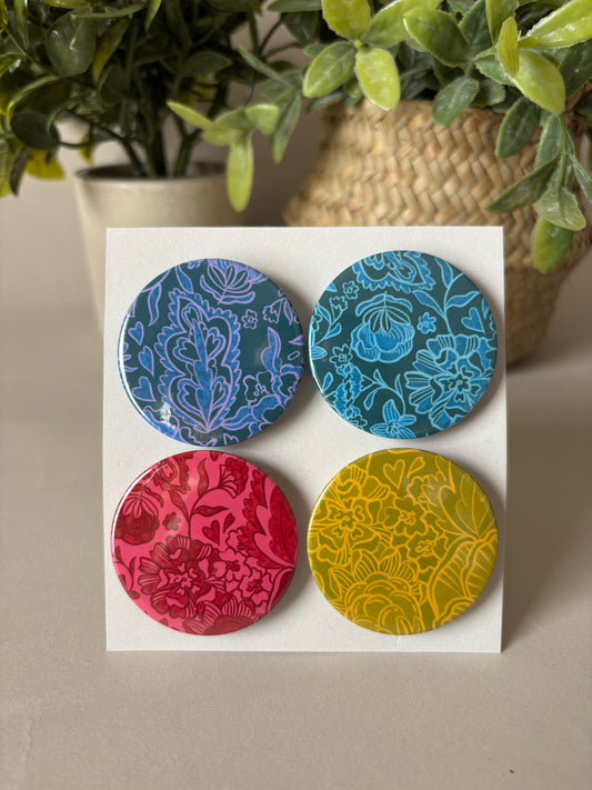 'Euphoria' - Fridge Magnets | Set of 4